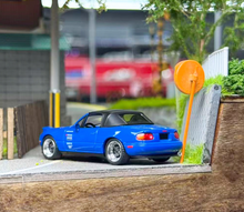 Load image into Gallery viewer, MINIGT 1:64 JDM Blue Mazda Miata MX5 Sports Model Diecast Metal Car New Collection
