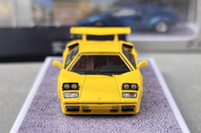 Load image into Gallery viewer, FY 1:64 Yellow Countach LP5000 QV Racing Sports Model Diecast Metal Car New Collection
