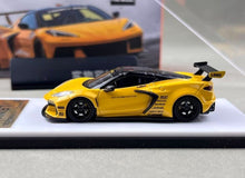 Load image into Gallery viewer, Fine 1:64 Yellow C8 LB Widebody Sports Model Diecast Metal Car New Collection
