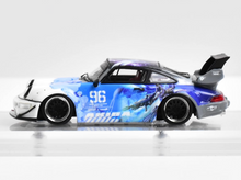 Load image into Gallery viewer, SH 1:64 Blue Akiba 964 911 RWB #96 Classic Sports Model Diecast Resin Car New Collection
