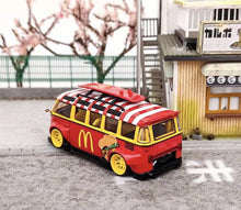 Load image into Gallery viewer, LF 1:64 Red VW T1 Van Camper RWB Kombi Sports Model Diecast Metal Car New
