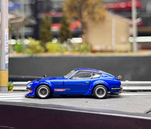 Load image into Gallery viewer, Tarmac 1:64 Midnight Blue Fairlady Z S30 Sports Model Diecast Metal Car New Collection

