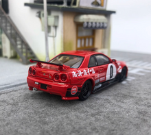 Load image into Gallery viewer, FS 1:64 Fast Speed JDM GTR R34 Skyline Sport Model Diecast Metal Car New

