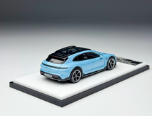 Load image into Gallery viewer, AF 1:64 Blue Taycan Turbo Cross Turismo Sports Model Diecast Metal Car New Collection

