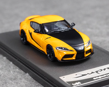 Load image into Gallery viewer, Original 1:64 Orange JDM Supra A90 Figure Sports Model Diecast Metal Car New Collection
