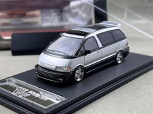 Load image into Gallery viewer, Mortal 1:64 Silver Previa Mini Van MPV Sports Model Diecast Metal Car New Collection
