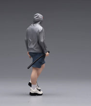 Load image into Gallery viewer, 1:24 Painted Figure Model Miniature Resin Diorama Scene Hiking Climber Man Hike

