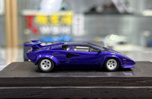 Load image into Gallery viewer, 1:64 Deepmaker Purple Countach 5000s Sports Model Diecast Resin Car New Collection
