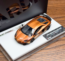 Load image into Gallery viewer, Tardis 1:64 Orange Aventador LP750-4 SV Sports Model Diecast Resin Car New Collection
