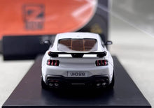 Load image into Gallery viewer, DCM 1:64 White Mustang Dark Horse Coupe Sports Model Diecast Metal Car New Collection
