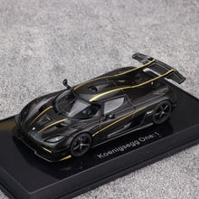 Load image into Gallery viewer, AUTOart 1:64 Black One 1 Super Racing Sports Model Car ABS New Collection
