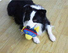 Load image into Gallery viewer, Dog Squeaky Alien Toys Chew Puppy Fluffy Rope Toy Durable Teeth Grindin PET Cat
