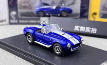 Load image into Gallery viewer, FW 1:64 Blue Shelby 427 COBRA Convertible Sports Model Diecast Metal Car New Collection
