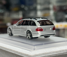 Load image into Gallery viewer, King 1:64 Silver E63 AMG Estate S211 Wagon Sports Model Diecast Metal Car New Collection
