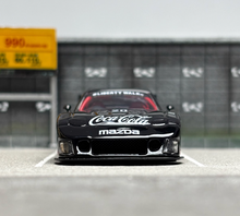 Load image into Gallery viewer, Inno 1:64 Black RX7 FD3S LB-SUPER SILHOUETTE Sport Model Diecast Metal Car New Collection
