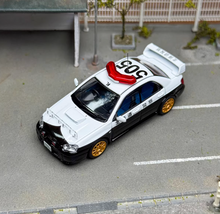 Load image into Gallery viewer, Rollin 1:64 Impreza WRX STI 8 Hokkaido JP Police Model Diecast Metal Car New Collection
