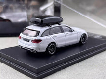 Load image into Gallery viewer, DCM 1:64 White C63S AMG S205 Wagon Touring Sports Model Diecast Metal Car
