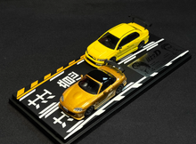 Load image into Gallery viewer, 1:64 JDM Comic Initial D Miata MX5 Evo7 Lancer Model Diecast Metal Car New
