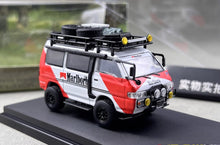 Load image into Gallery viewer, Autobots 1:64 Red 4WD Delica L300 Camper Van Sports Model Diecast Metal Car

