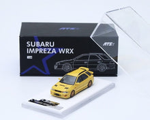 Load image into Gallery viewer, ATS 1:64 Yellow IMPREZA WRX STI GC Wagon Sport Model Diecast Metal Car New Collection

