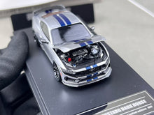 Load image into Gallery viewer, DCM 1:64 Silver Mustang S650 Coupe Sports Model Diecast Metal Car New Collection
