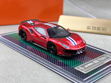 Load image into Gallery viewer, U2 1:64 Red New Novitec 488 Pista Racing Sports Model Diecast Resin Car New Collection
