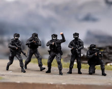 Load image into Gallery viewer, 1:64 Painted Figure Model Miniature Resin Diorama Scene Marine Soldier Military
