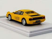 Load image into Gallery viewer, XF 1:64 Yellow Testarossa F110 Racing Sports Diecast Model Metal Car New Collection
