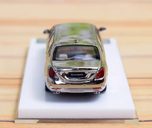 Load image into Gallery viewer, SH 1:64 Plating Silver Maybach S600 Pullman Limousine Model Diecast Metal Car
