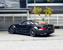 Load image into Gallery viewer, GUM 1:64 Black SL65 AMG R230 Coupe Sports Model Diecast Metal Car New Collection
