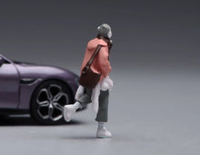 Load image into Gallery viewer, 1:64 Painted Figure Model Miniature Resin Diorama Toy Sand Casual Wearing Girl
