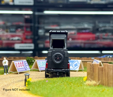 Load image into Gallery viewer, CM 1:64 Blue Tundra Overland Camper Pickup Sports Model Diecast Metal Car New Collection
