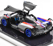 Load image into Gallery viewer, DK 1:64 HEC Black Carbon Huayra BC Racing Sports Model Diecast Metal Car New Collection
