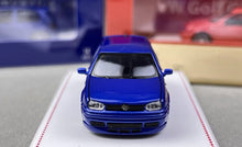 Load image into Gallery viewer, FH 1:64 Blue VW Golf GTI MK4 2 Doors Coupe Sports Model Diecast Metal Car New
