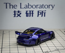 Load image into Gallery viewer, 1:64 Laboratory Purple 997 Widebody Sports Model Diecast Resin Car New Collection
