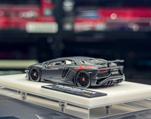 Load image into Gallery viewer, Tardis 1:64 Matte Black Aventador LP750-4 SV Sport Model Diecast Resin Car New Collection
