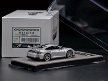 Load image into Gallery viewer, ZJWJ 1:64 GT Silver 911 GT3 Sports Model Diecast Resin Car New Collection
