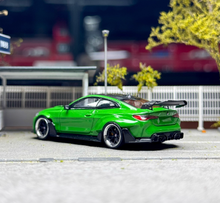 Load image into Gallery viewer, SW 1:64 Green M4 ADRO BODY KIT Coupe Sports Model Diecast Metal Car New Collection

