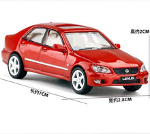 Load image into Gallery viewer, JKM 1:64 Red JDM IS300 Sedan Sports Model Metal Diecast Car New Collection
