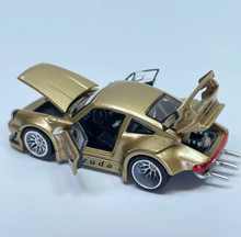 Load image into Gallery viewer, TPC 1:64 Gold RWB 930 Widebody Sport Full Open Model Diecast Metal Car Box New Collection
