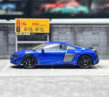 Load image into Gallery viewer, Masdi 1:64 Blue 2022 R8 V10 Coupe Racing Sports Model Diecast Metal Car BN
