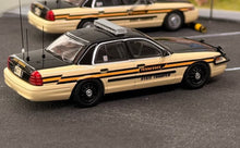 Load image into Gallery viewer, Rollin 1:64 Tennessee TNSP Police CROWN VICTORIA CV Model Diecast Metal Car
