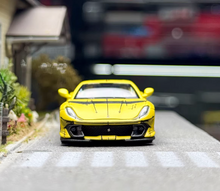 Load image into Gallery viewer, BBR 1:64 Yellow 812 Competitizone Racing Sports Model Diecast Metal Car New Collection
