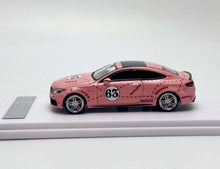 Load image into Gallery viewer, Howie 1:64 Pink Pig C63s Coupe Sports Model Diecast Metal Car New Collection
