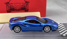 Load image into Gallery viewer, XF 1:64 Blue F8 Tributo Racing Sports Diecast Model Metal CarNew
