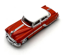 Load image into Gallery viewer, 1:87 Red 1954 Pontiac Classic Vintage Sedan Model Diecast Metal Car New
