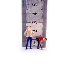 Load image into Gallery viewer, 1:64 Painted Figure Mini Model Miniature Resin Diorama Sand Bunny GIrl Man Shirt New
