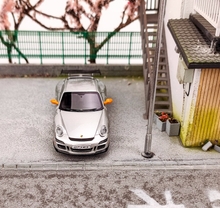 Load image into Gallery viewer, Cars Lounge 1:64 Silver 997.1 GT3 RS Sports Model Diecast Resin Car New
