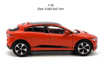 Load image into Gallery viewer, 1:76 Orange Jaguar I-Pace City SUV Sports Model Diecast Metal Car New Collection
