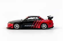 Load image into Gallery viewer, Tarmac 1:64 Advan Skyline GTR R32 Widebody Sports Model Diecast Metal Car New Collection
